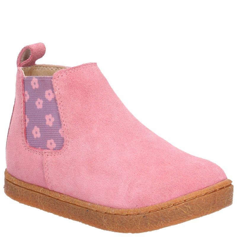 Botín Cuero Niña Piombino Rosado