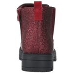 Botín Cuero Niña Lyzard Rojo