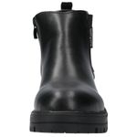 Botín Cuero Niña Lyzard Negro