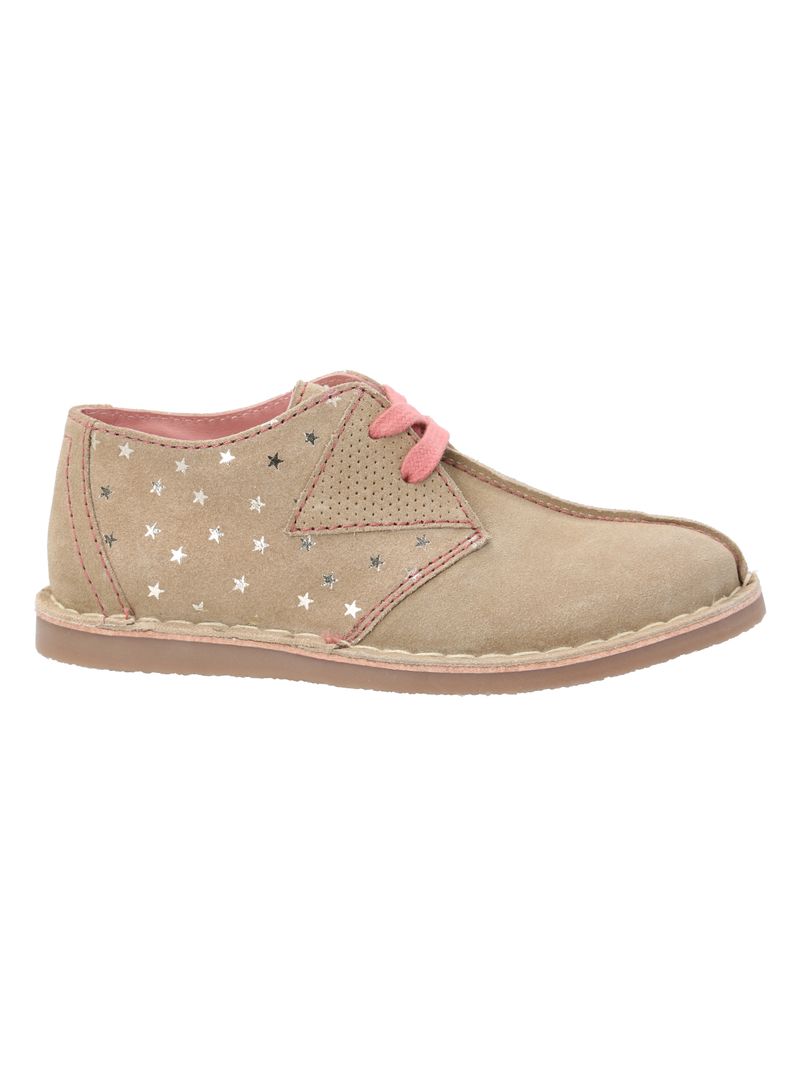 Zapato Cuero Niña Lynton Beige