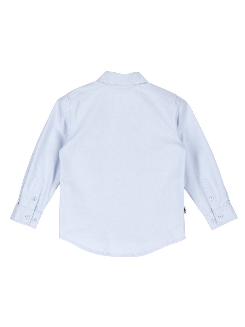 Camisa Niño Oxford Celeste