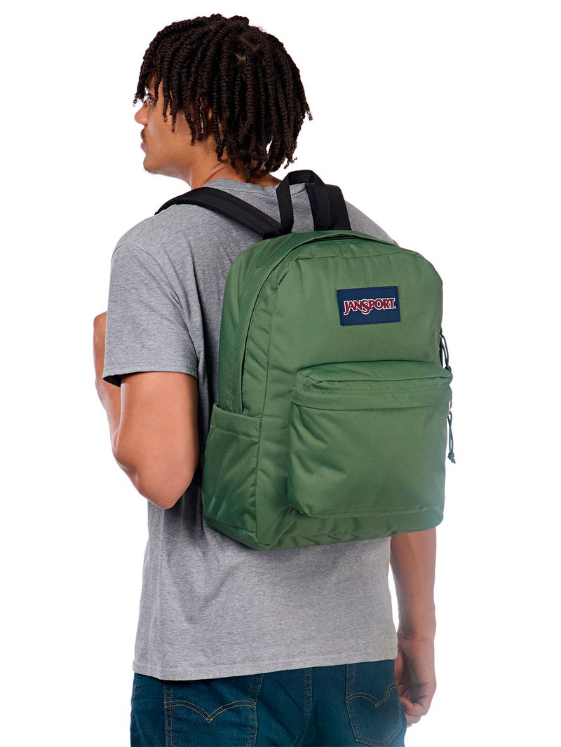 Mochila Superbreak Verde Jansport