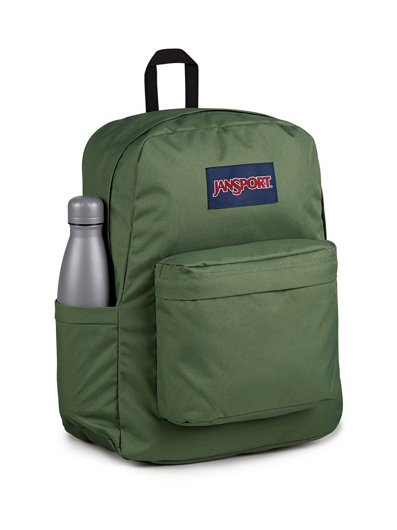 Mochila Superbreak Plus Verde Jansport