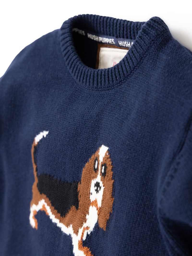 Chaleco Niño Basset Azul
