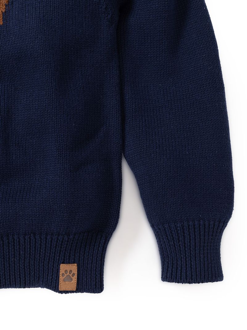 Chaleco Niño Basset Azul