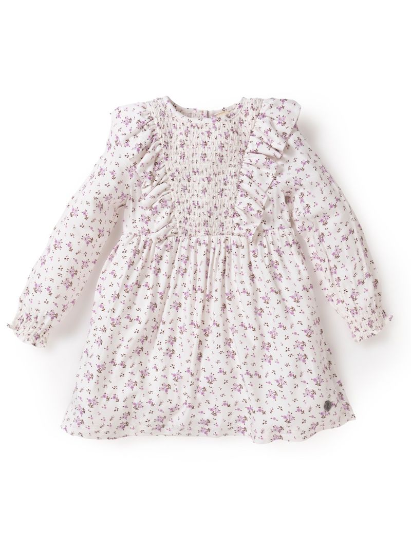 Vestido Blossom Niña Blanco