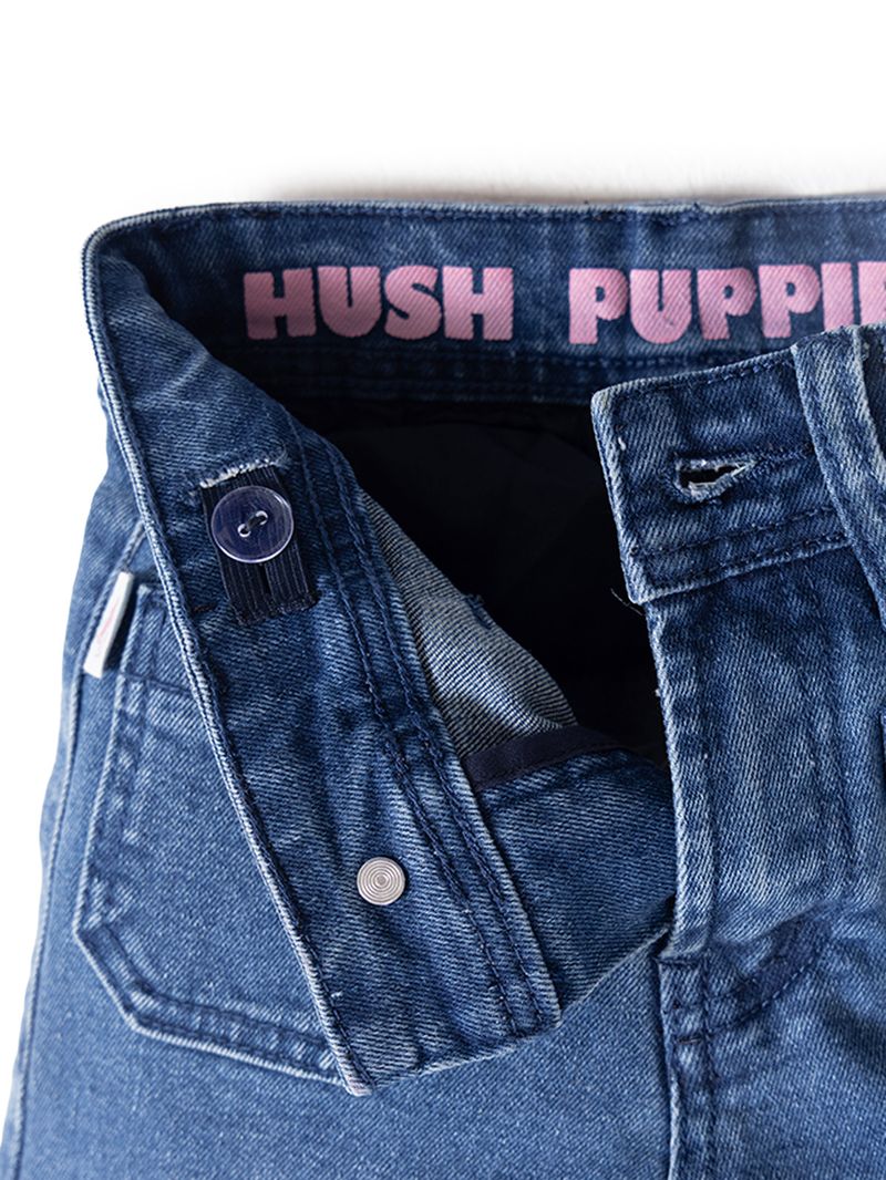 Jeans Pipa Niña Blue Denim