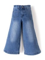 Jeans Pipa Niña Blue Denim