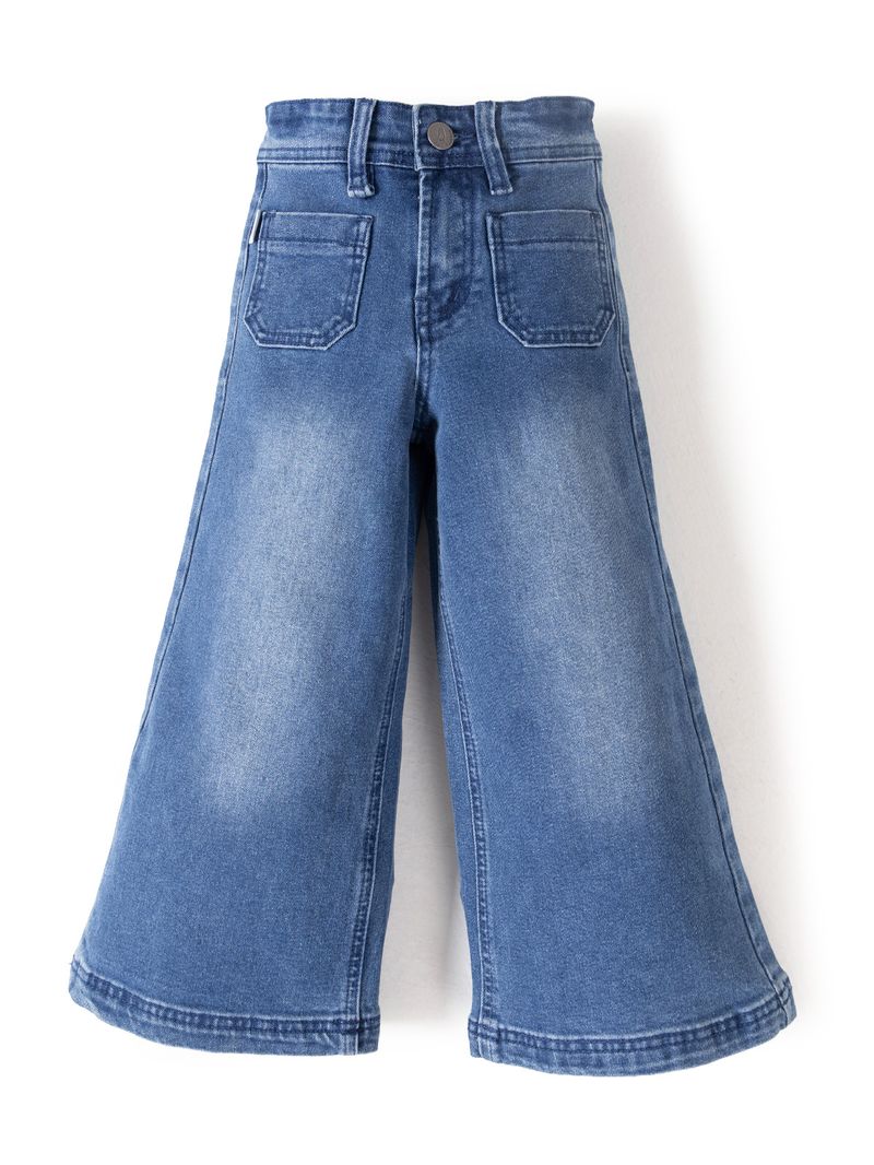 Jeans Pipa Niña Blue Denim