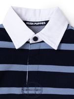 Polera Manga Larga Timber Niño Azul