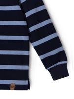 Polera Manga Larga Timber Niño Azul