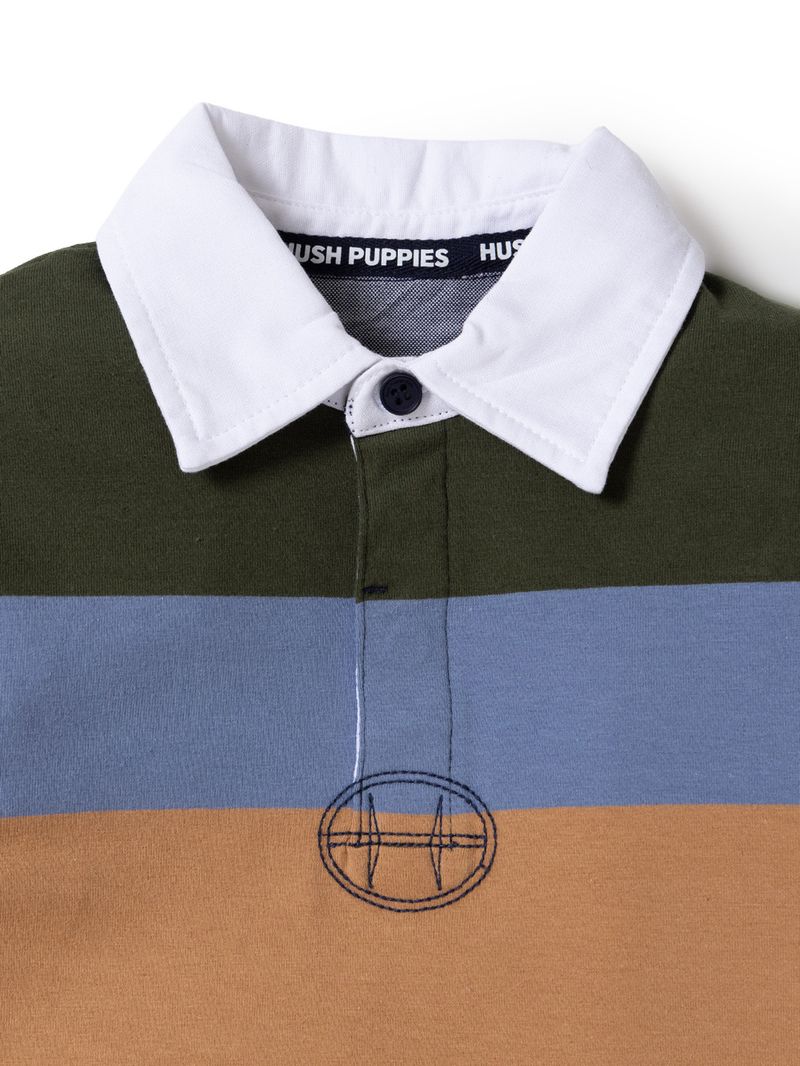 Polera Manga Larga Timber Niño Verde