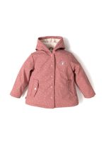 Chaqueta Flores Niña Rosado