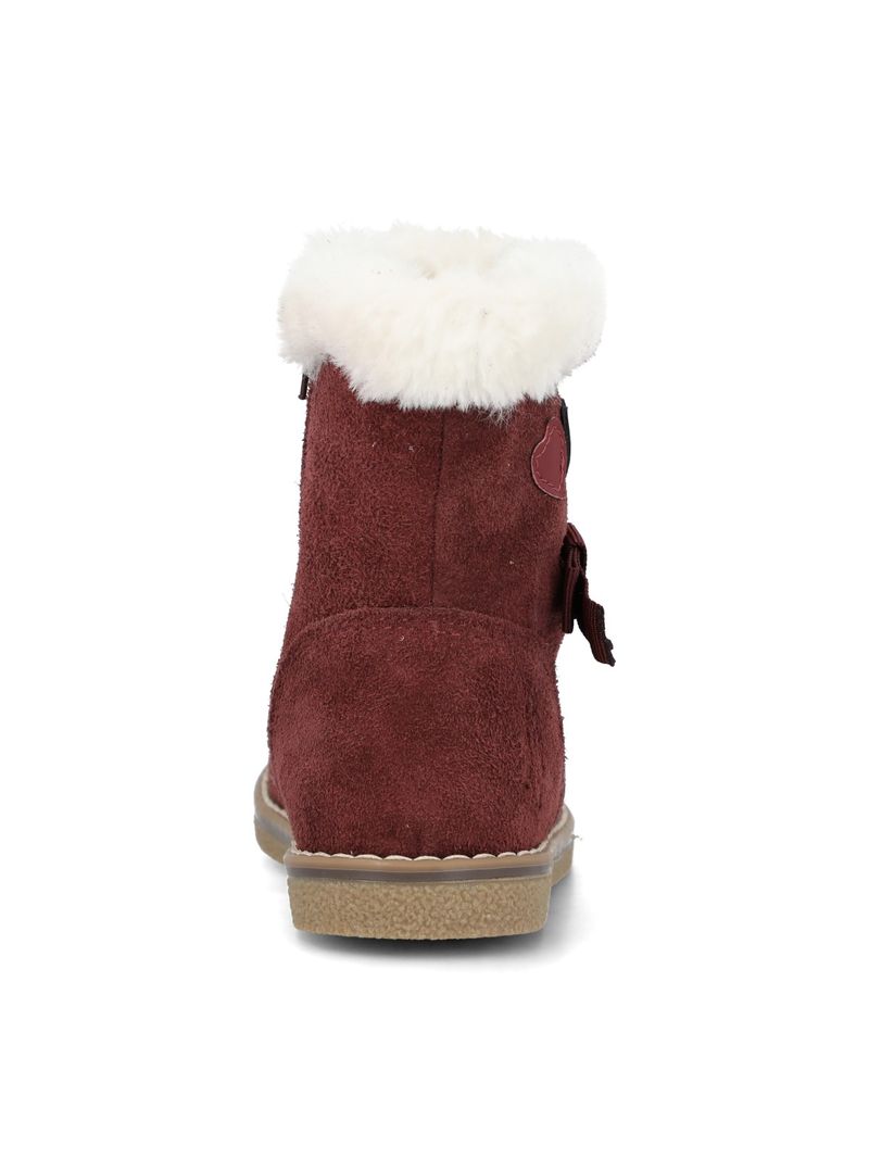 Botin Lira Niña Burdeo