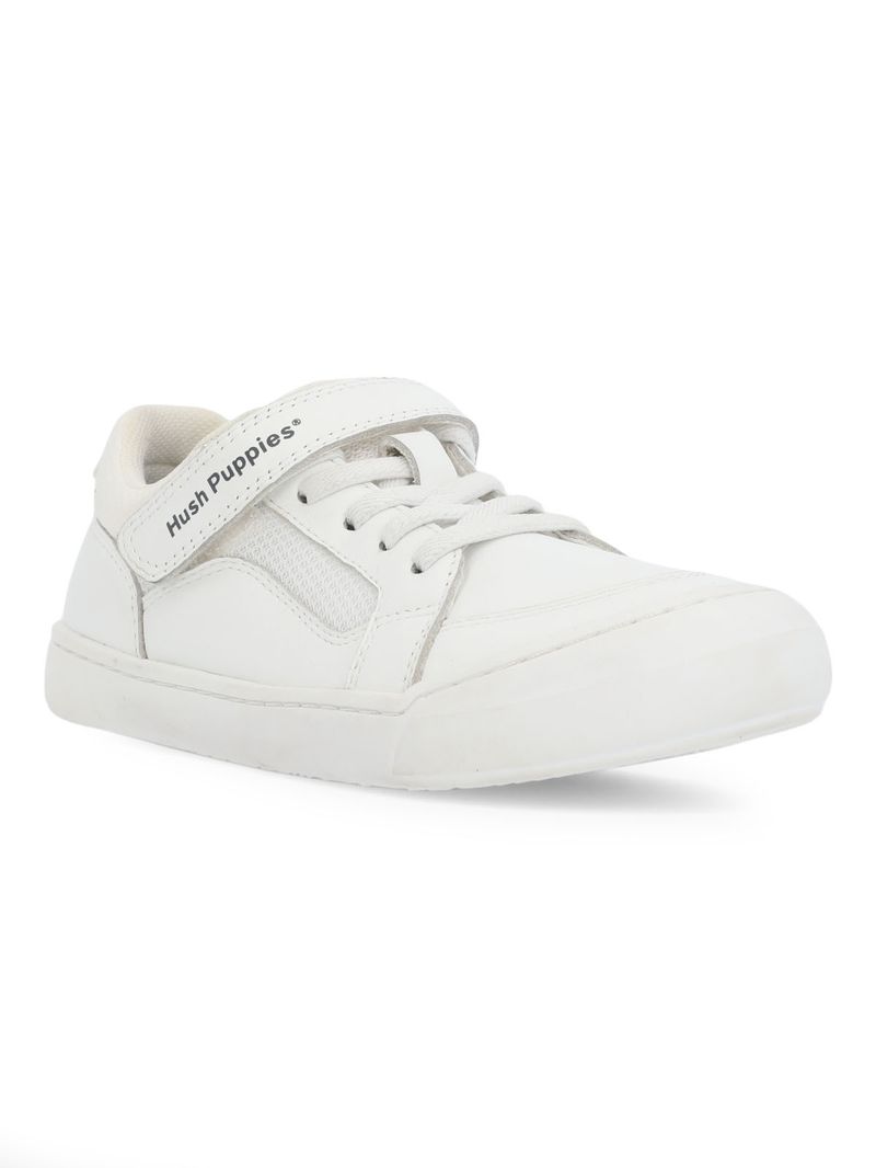 Zapato Escolar Niño Flexu Blanco