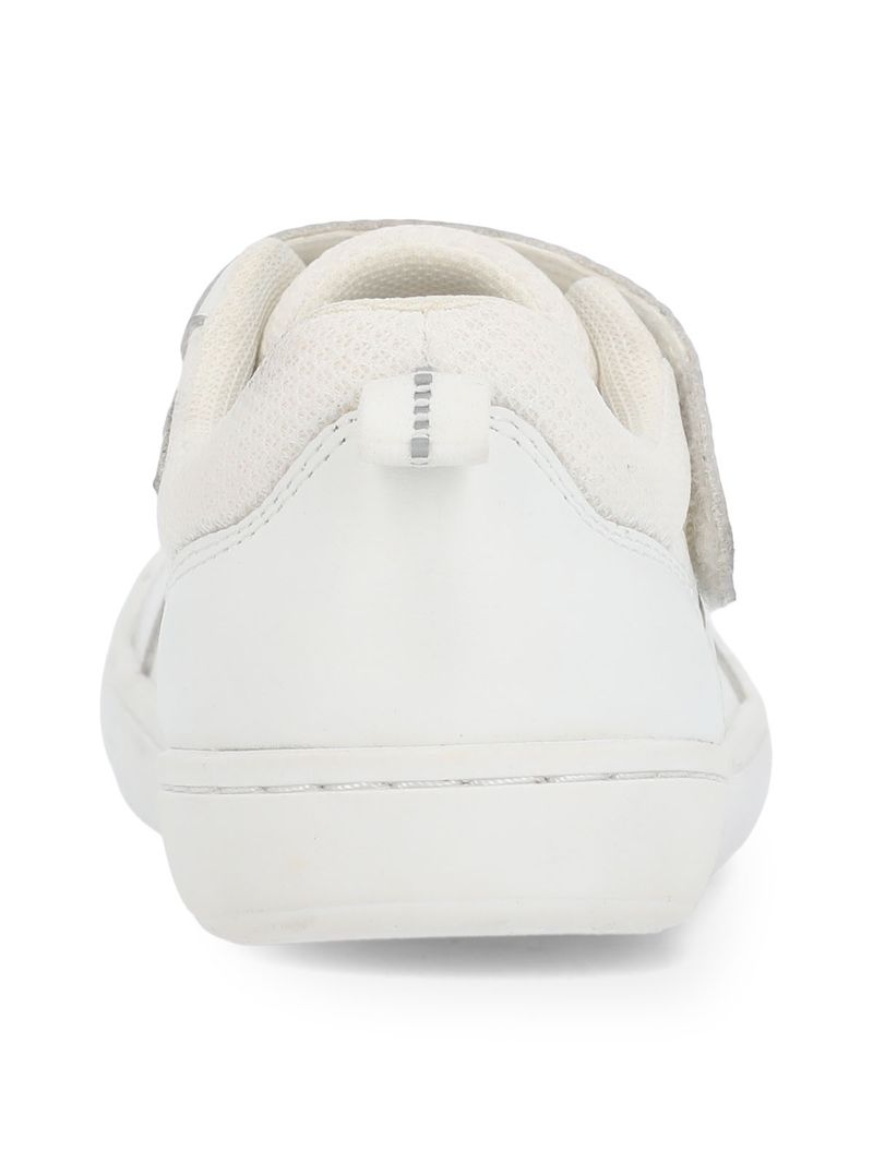 Zapato Escolar Niño Flexu Blanco