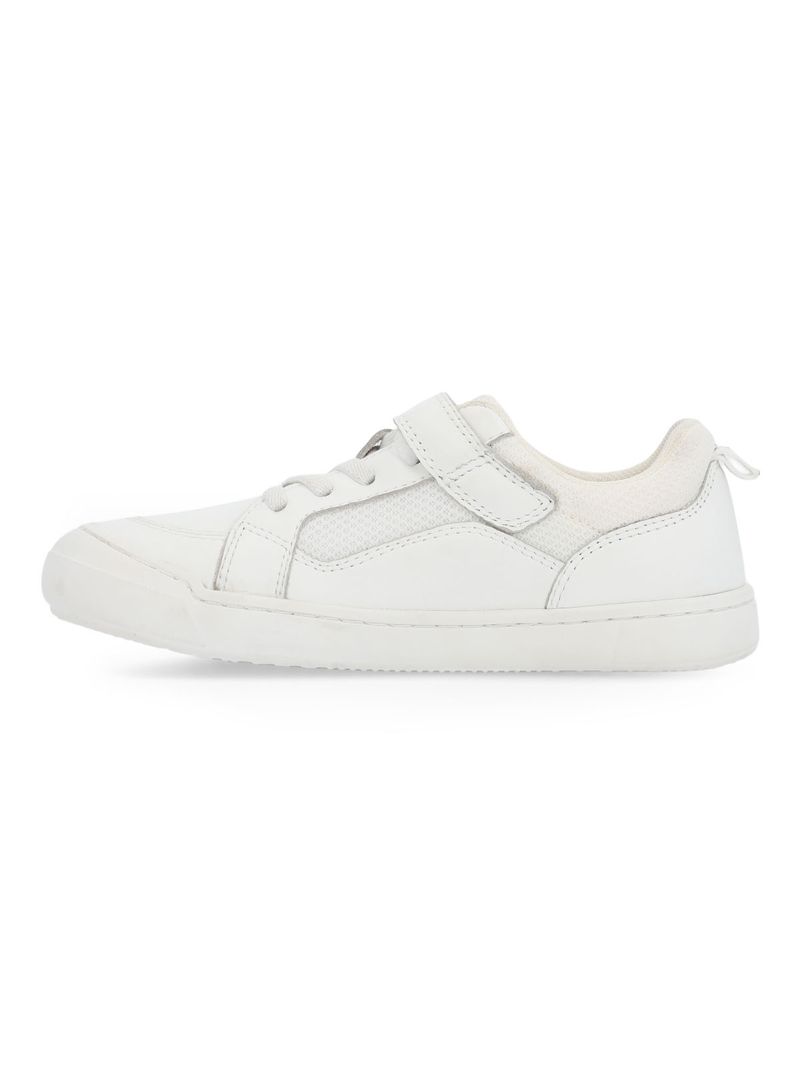 Zapato Escolar Niño Flexu Blanco