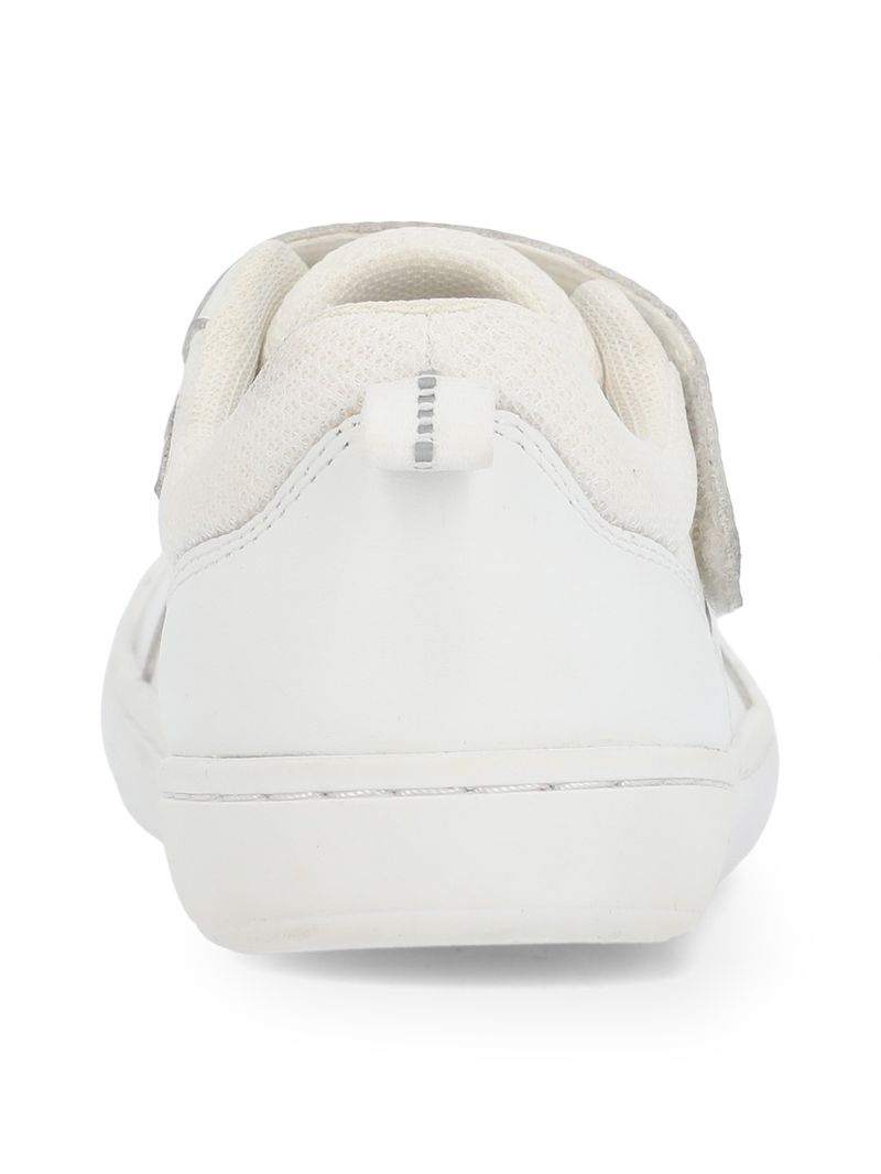 Zapato Escolar Niño Flexu Blanco