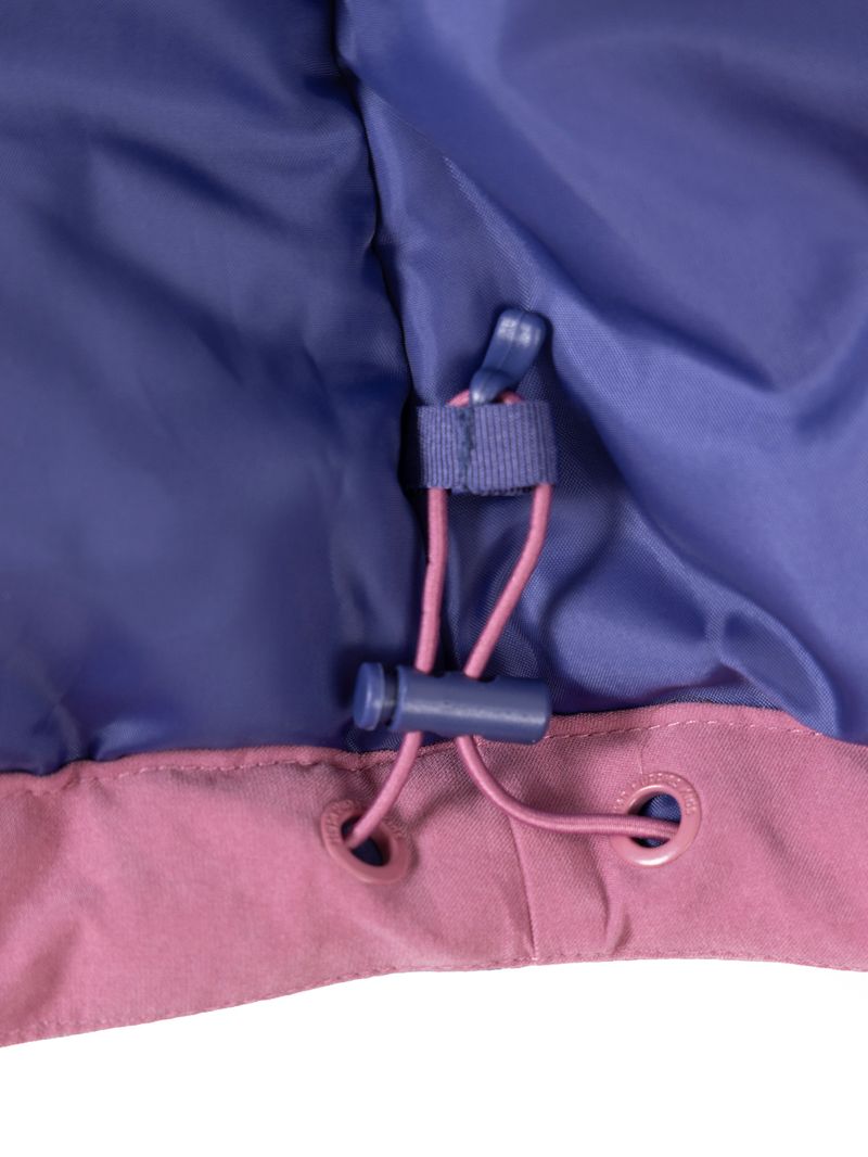 Parka Tres En Uno Waterproof Niña Optimus Rosado