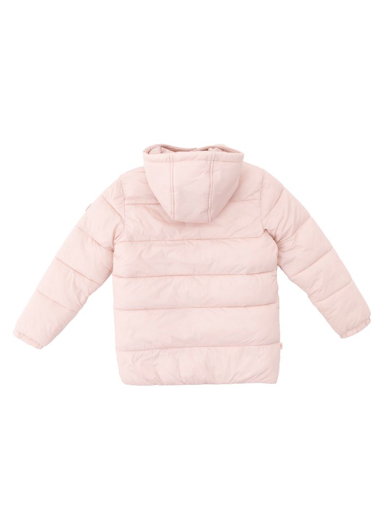 Parka Niña Campo Rosada