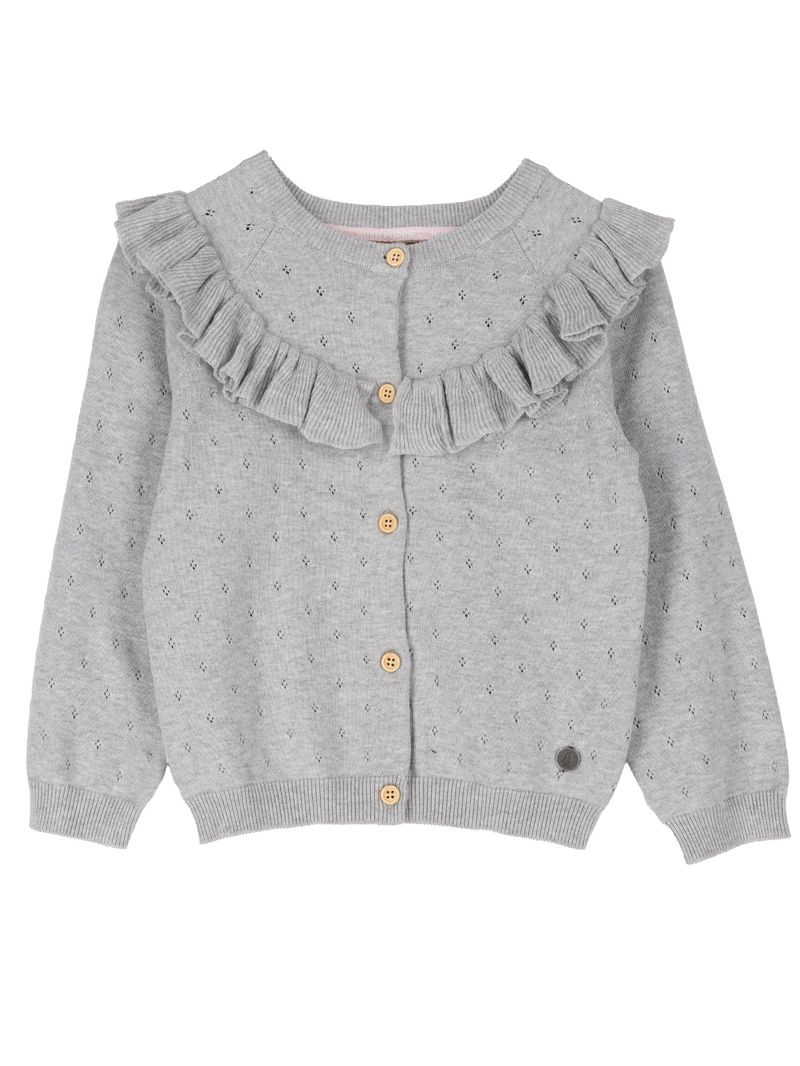 Chaleco Niña Amalia Gris