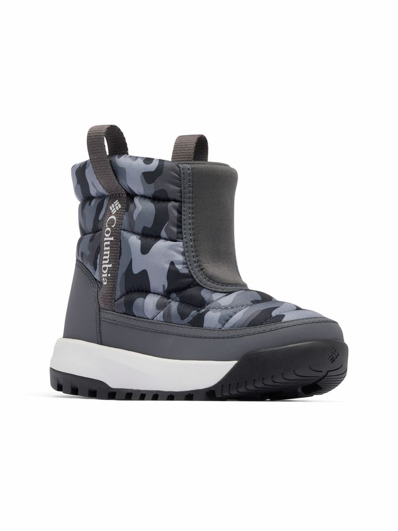 Bota Niños Snowtrot Mid Gris Columbia
