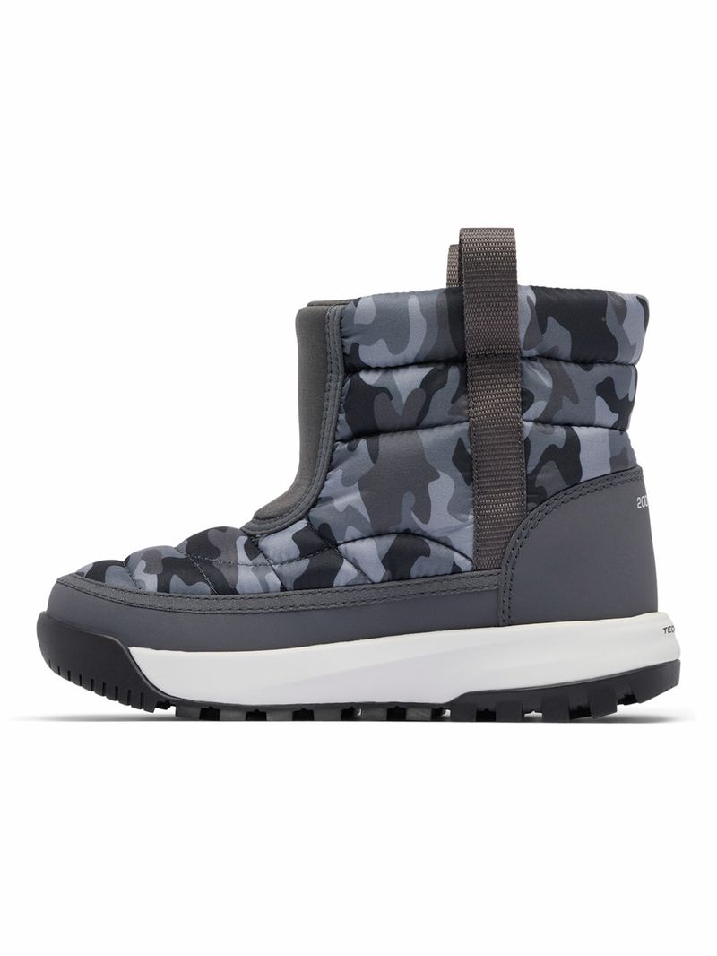 Bota Niños Snowtrot Mid Gris Columbia
