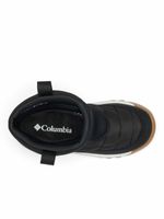 Bota Niños Snowtrot Mid Negro Columbia