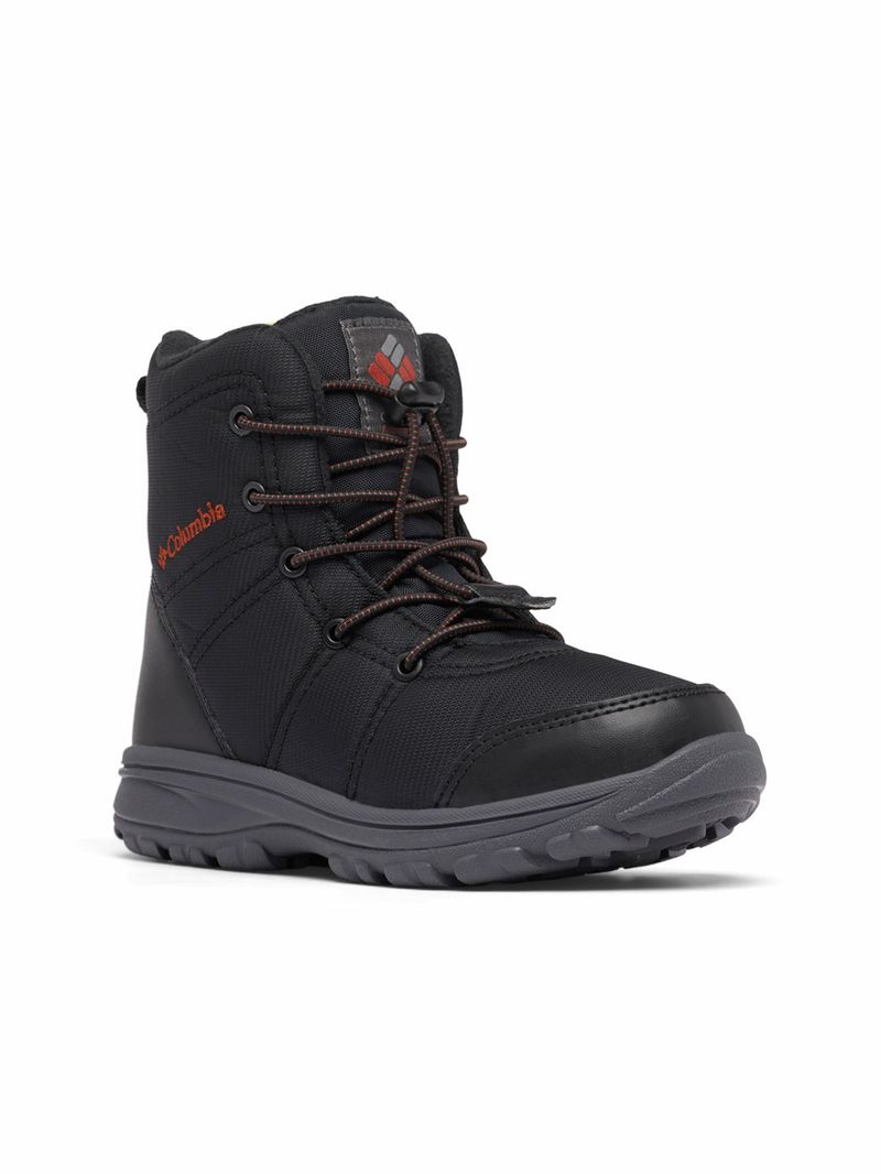Bota Niño Youth Fairbanks Negro Columbia
